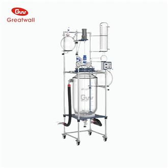 GR-100大容量雙層玻璃反應釜