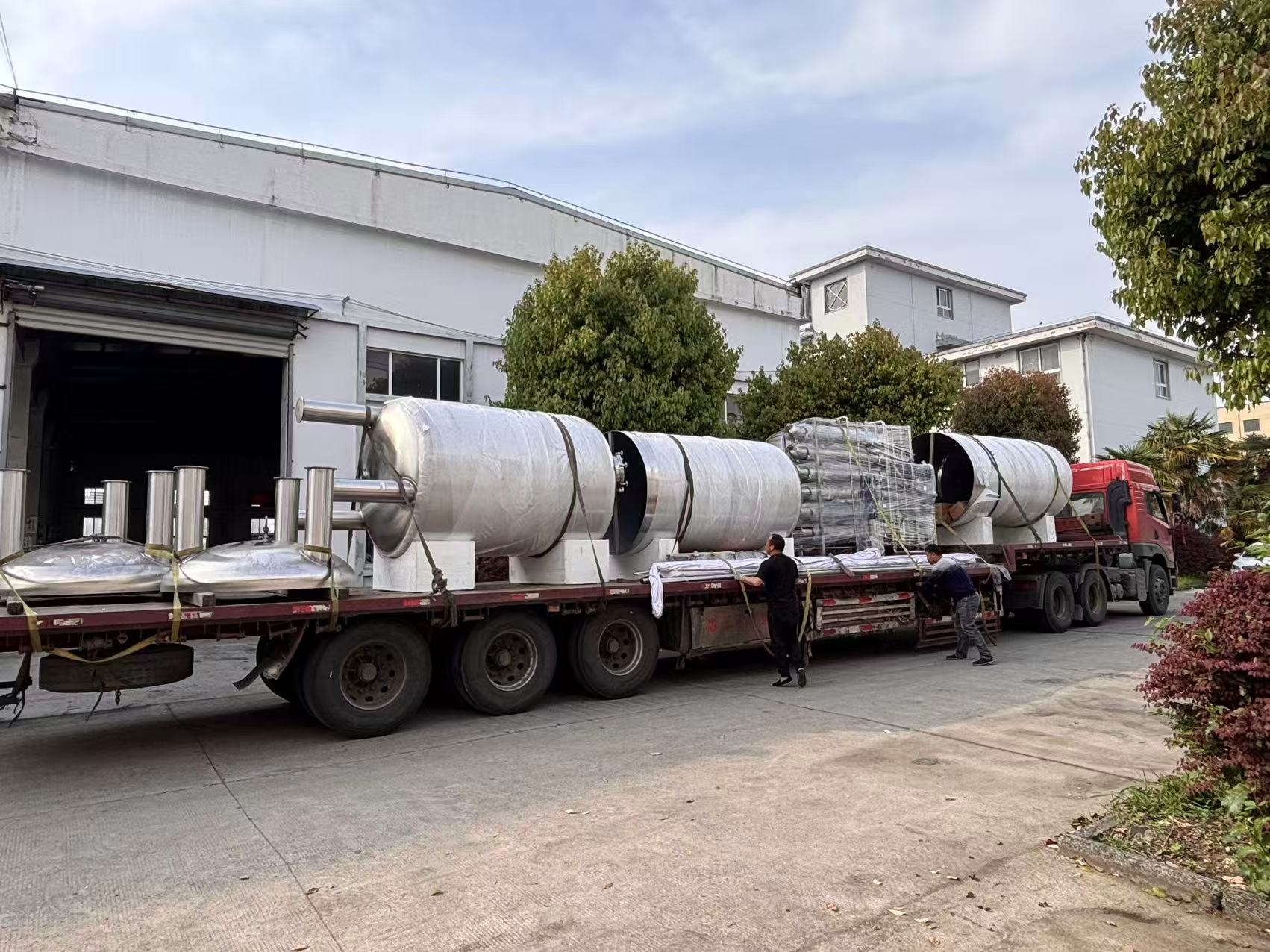 4T純化水設備+純化水儲罐