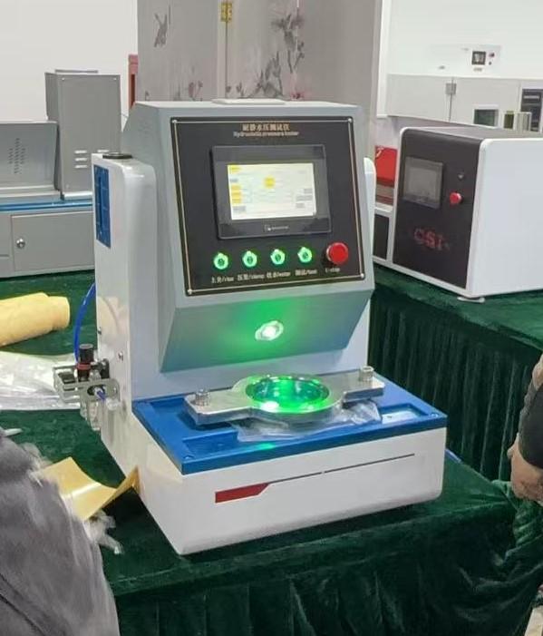 e8d03c0a5b953cb313286b2fe2f9137a.jpg 耐靜水壓測試儀:浙江xx公司到上海誠衛參觀考察設備