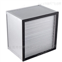 High-efficiency air filter with partition